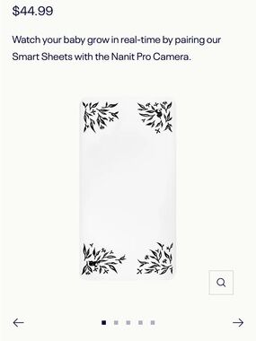 Nanit Smart Sheet Crib 2 Pack